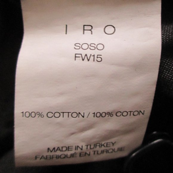 IRO DENIM BUTTON DOWN SHIRT - Picture 12 of 13